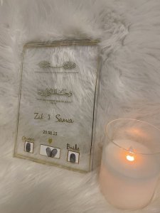 Nikkah, Wedding Fingerprint Contract Frame
