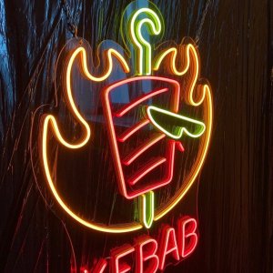 Kebab Shawarma Neon Sign – Brighten Up Your Eatery