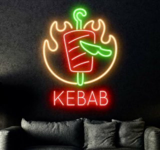 Kebab Shawarma Neon Sign – Brighten Up Your Eatery