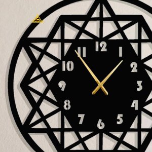 Geometric  Style Wall Clock | Lucky Arts