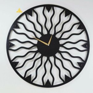Sunbrust Style Wall Clock | Lucky Arts