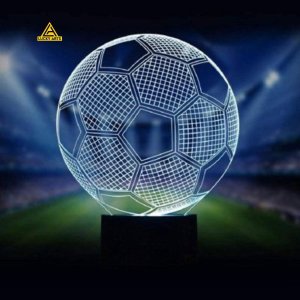 2D Football Illusion Lamp | Lucky Arts