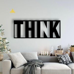 Think - Wall Frame | Lucky Arts