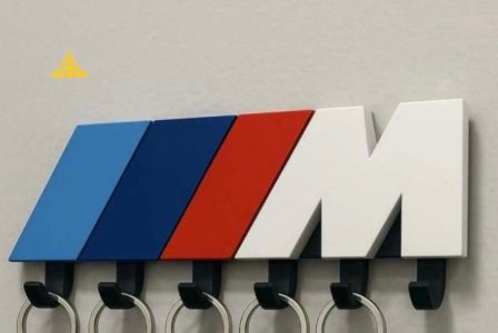 BMW Acrylic Key Holder | Lucky Arts