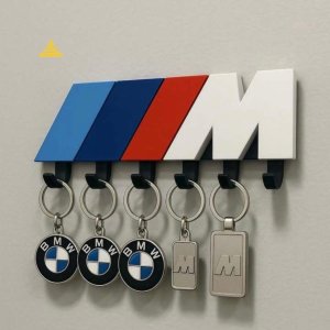 BMW Acrylic Key Holder | Lucky Arts